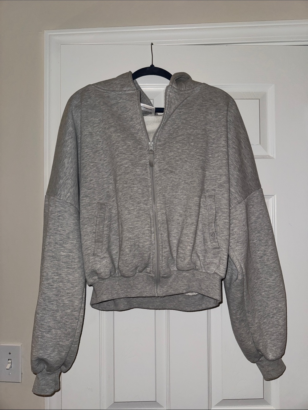 Blogilates Women’s Marshmallow Full Zip Hoodie